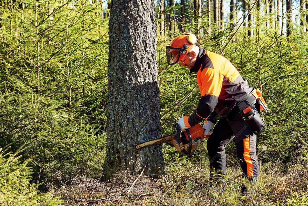 Tree removal illustration